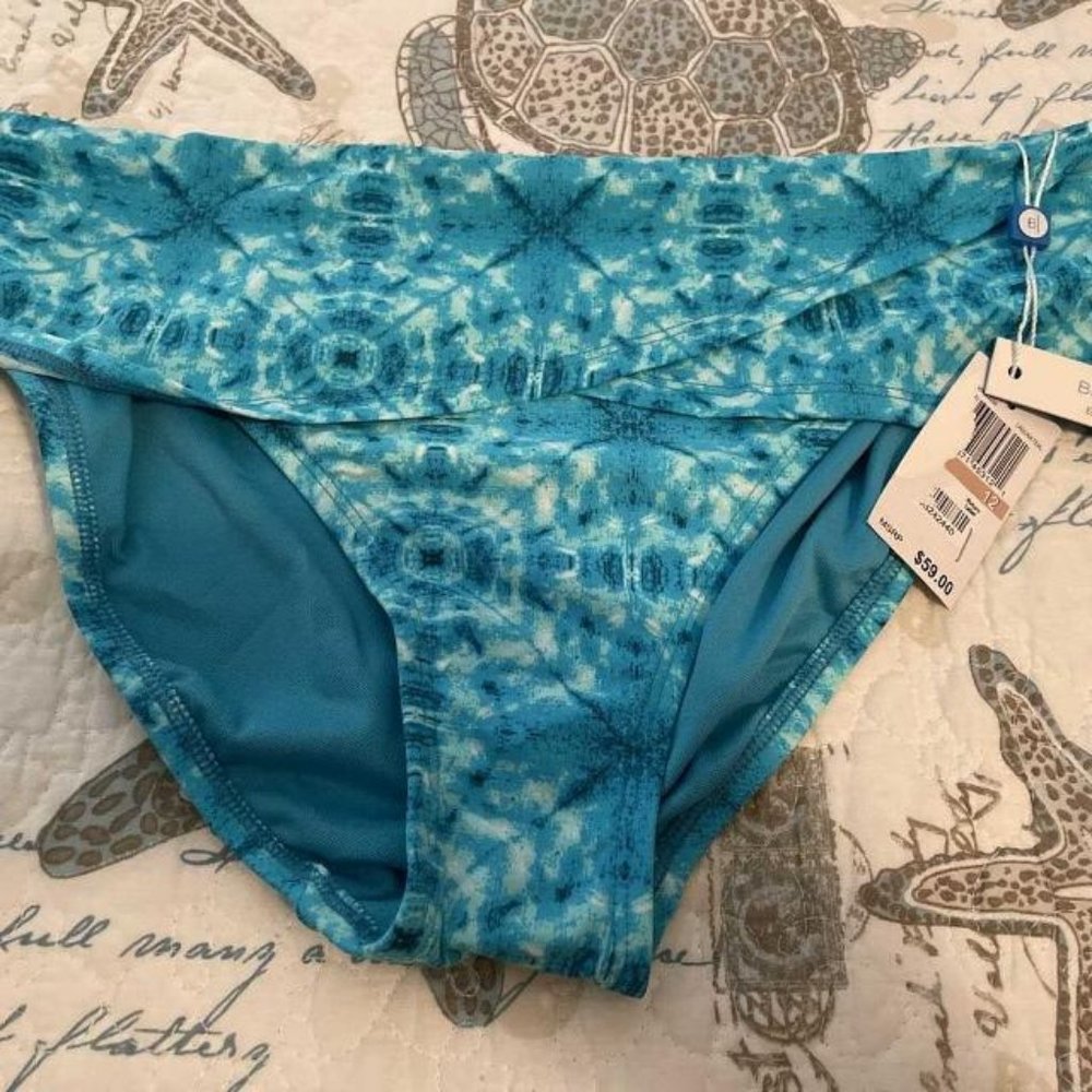 BLEU ROD BEATTIE BIKINI BOTTOMS NWT - 12